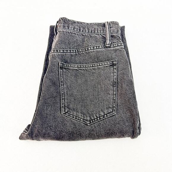BDG Split Hem Flare Wide Leg Denim Jeans Charcoal Black Size 27 - Picture 1 of 9